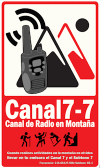 Comunicación y seguridad por radio en el monte.