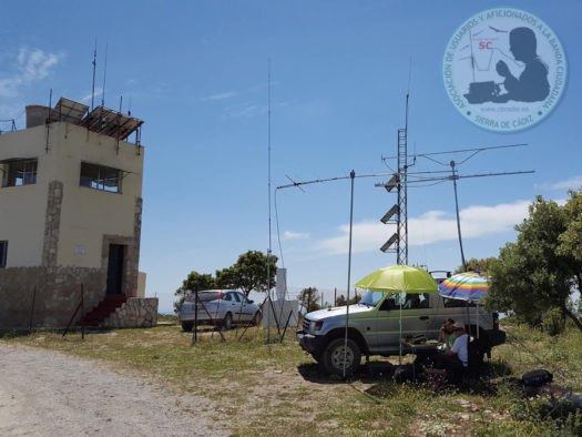 Radio Gallinero DX Team y Asociación Radio CB Sierra de Cádiz, en actividades conjuntas.