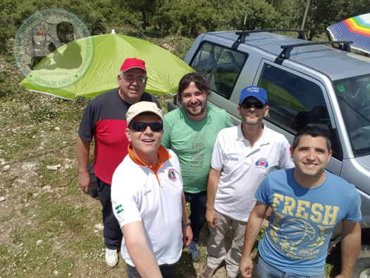 Desde la Sierra de Líjar, en junio, con el Radio Gallinero DX Team.