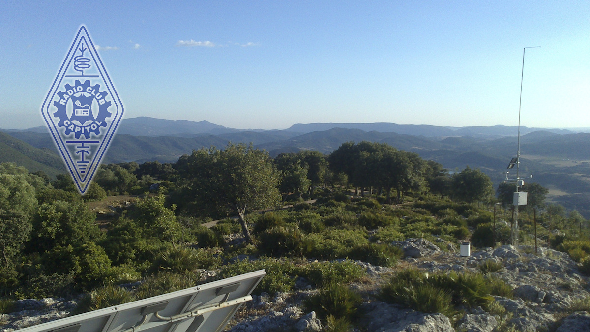 Panorámica realizada desde el cerro del Albarracín, en El Bosque (Cádiz).