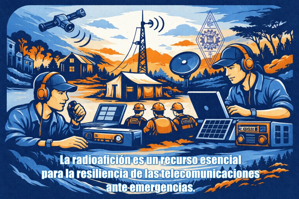 La radioafición es un recurso esencial para la resiliencia de las telecomunicaciones ante emergencias. La radioafición es un recurso esencial para la resiliencia de las telecomunicaciones ante emergencias.