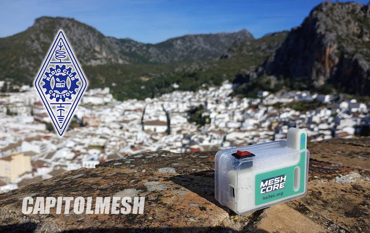 CapitolMesh funciona gracias a MeshCore.